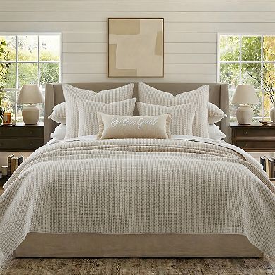 Levtex Home Pick-Stitch Artisan Square Decorative Throw Pillow