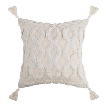 Levtex Home Pick-Stitch Artisan Decorative Throw Pillow