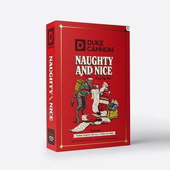 Duke Cannon Naughty & Nice 3 pc Soap Gift Set