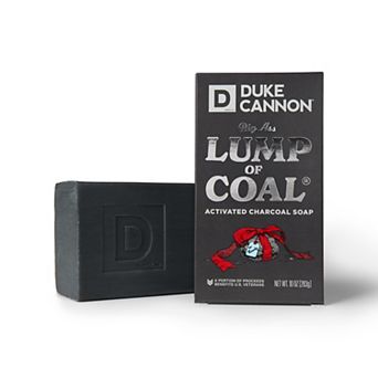 Duke Cannon Supply Co. Lump of Coal 10-oz. Activated Charcoal Soap Bar