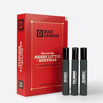Duke Cannon Supply Co. Merry Little Sniffmas 3 pc Cologne Gift Set