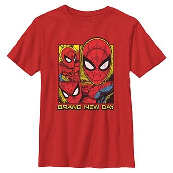 Boys 6-20 Marvel Spider-Man: Brand New Day Spider-Man Close Ups Graphic Tee