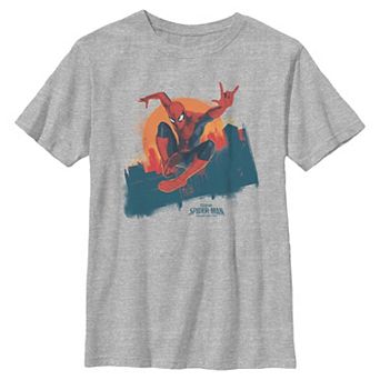 Boys 6-20 Marvel Spider-Man: Brand New Day City Art Graphic Tee