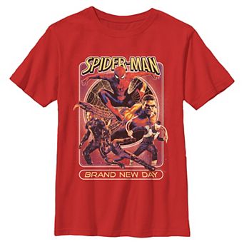 Boys 6-20 Marvel Spider-Man: Brand New Day Card Graphic Tee