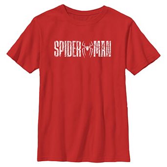 Boys 6-20 Marvel Spider-Man: Brand New Day Cracked Logo Graphic Tee