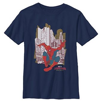 Boys 6-20 Marvel Spider-Man: Brand New Day Through The City Graphic Tee