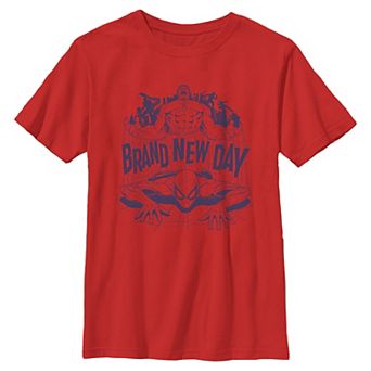 Boys 6-20 Marvel Spider-Man: Brand New Day Hulk & Spider-Man Graphic Tee