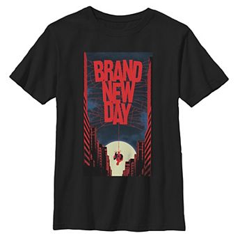 Boys 6-20 Marvel Spider-Man: Brand New Day Spider Webs Graphic Tee