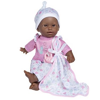 JC Toys La African American 11-Inch Soft Body Baby Doll