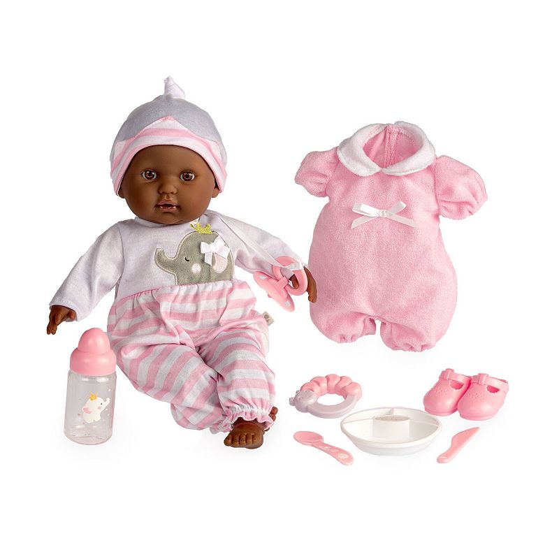JC Toys Nonis Boutique 15-inch Realistic Soft Body Baby Doll with Open ...