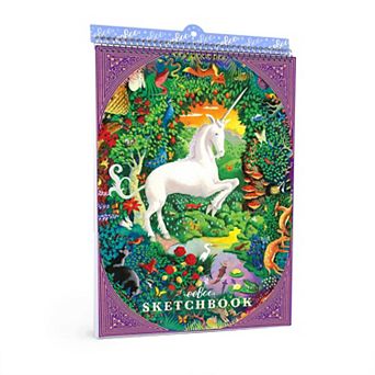 eeBoo Unicorn Sketchbook 60 Pages Art & Creativity Supplies