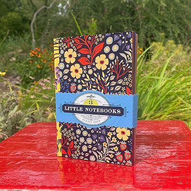 eeBoo Nature Themed 3-Pack Little Notebooks Portable Size