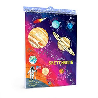 eeBoo Solar System Sketchbook 60 Pages Educational Art Supplies