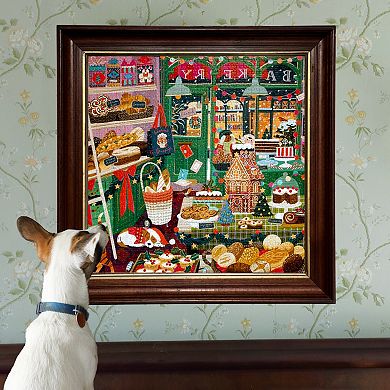 eeBoo Holiday Bakery 1000-Piece Jigsaw Puzzle