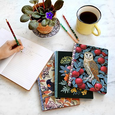 eeBoo Abundant Bouquet Gilded Journal 112 Dotted & Lined Pages Hardcover Diary Book