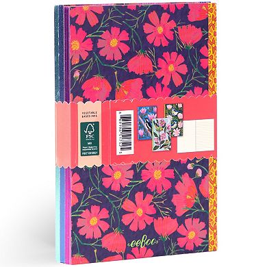 eeBoo Birds 3-Pack Nature Themed Little Notebooks