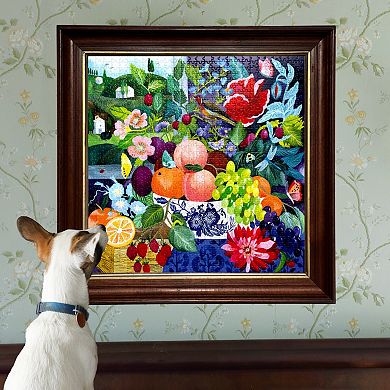 eeBoo Piece & Love 1000-Piece Jigsaw Puzzle Stone Fruit Still Life
