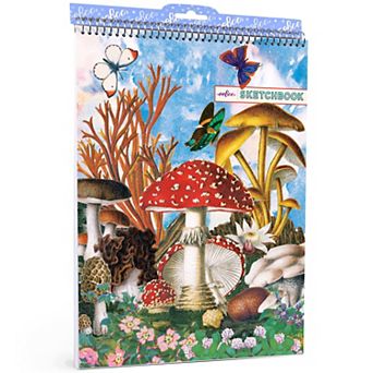 eeBoo Sketchbook - 60 Pages - Vintage Nature Spiral Bound Pad - Kids Art Supplies