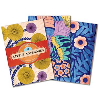 eeBoo Cecilia's Little Notebooks 3-Pack Nature Themed Journals 64pg Each