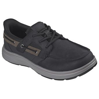 Skechers® Troutt Ellington Men's Hands Free Slip-ins® Relaxed Fit® Moc Toe Boat Shoes
