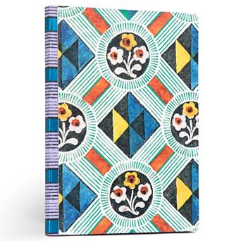 eeBoo Saxton's Pattern Gilded Journal Hardcover 112 Dotted & Lined Pages Adult Diary Book