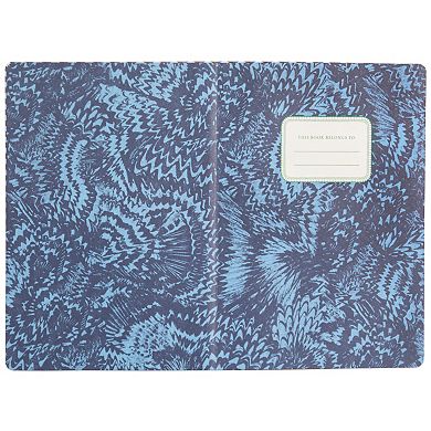 eeBoo Saxton's Pattern Gilded Journal Hardcover 112 Dotted & Lined Pages Adult Diary Book