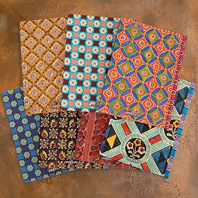 eeBoo Saxton's Pattern Gilded Journal Hardcover 112 Dotted & Lined Pages Adult Diary Book
