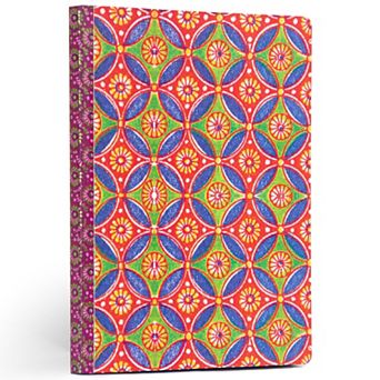 eeBoo Luisa's Pattern Gilded Journal 112 Dotted & Lined Pages Hardcover Diary Book