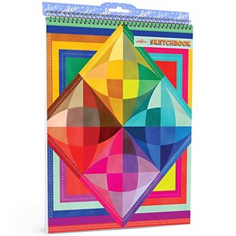eeBoo Sketchbook 60 Pages Vibrant Spiral Bound Pad Kids Art Supplies