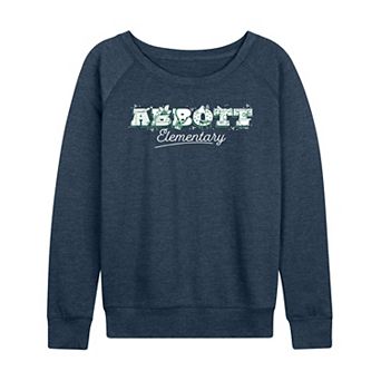 Women's Abbott Elementary Logo French Terry Long Sleeve Tee