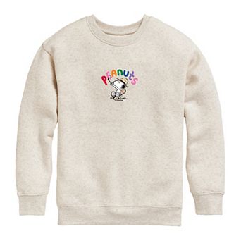 Girls 7-16 Peanuts Snoopy Crew Fleece Sweatshirt