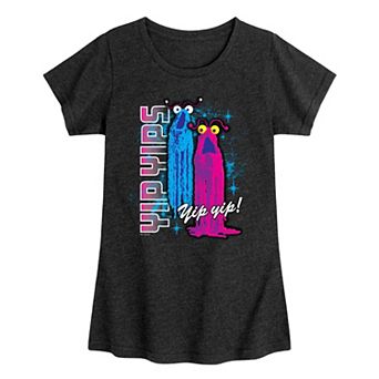 Girls 7-16 Sesame Street Yip Yaps Graphic Tee