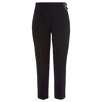 Lascana Women's Side Buckle Pants