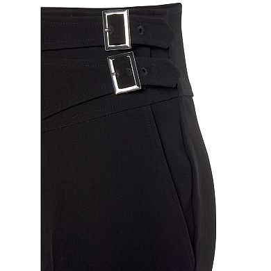 Lascana Women's Side Buckle Pants