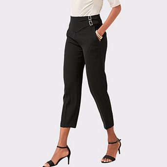 Lascana Women's Side Buckle Pants