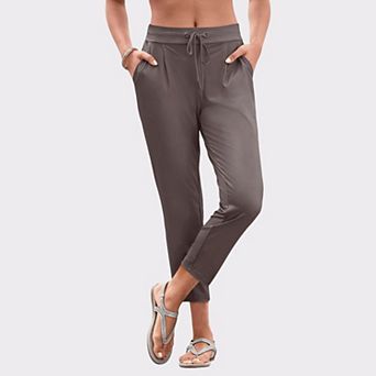 Lascana Women's Cropped Pull On Pants