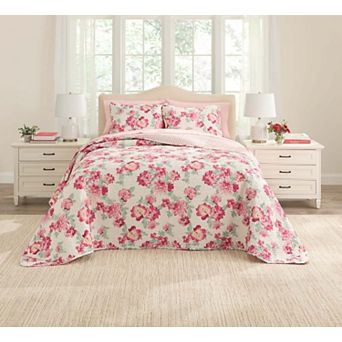 BrylaneHome BH Studio Pastel Reversible Bedspread