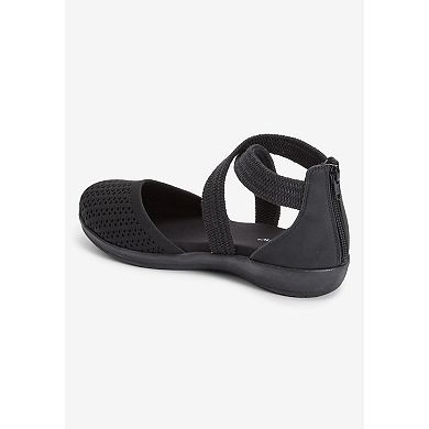 Comfortview Women's The Lyla Orthotic Closed Toe Sandal