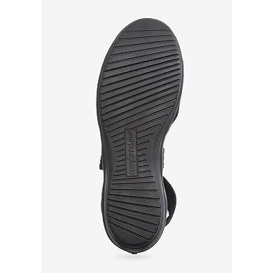 Comfortview Women's The Lyla Orthotic Closed Toe Sandal