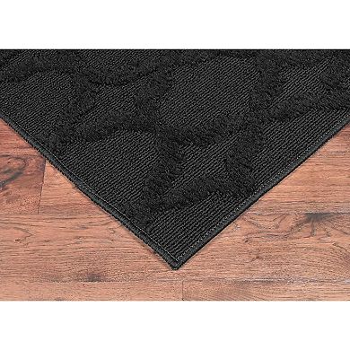 Non Slip Polypropylene Area Rug- Ideal for Living Rooms & Hallways, Stylish Durable for High Traffic