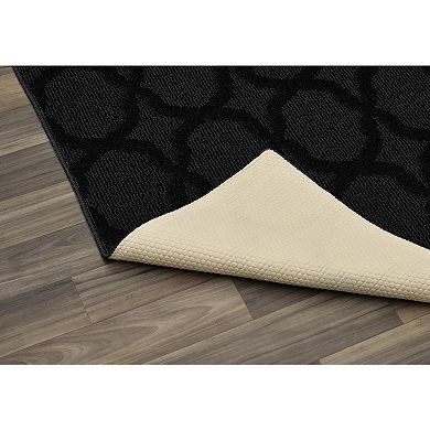 Non Slip Polypropylene Area Rug- Ideal for Living Rooms & Hallways, Stylish Durable for High Traffic