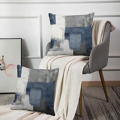 Set of 2 Throw Pillow Covers Modern Abstract Painting Decorative Sofa Pillow Cases Home