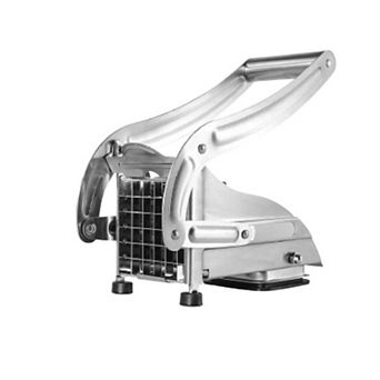 Stainless Steel French Fry Cutter Potato Slicer with 2 Blades