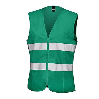 Result Core Womens/Ladies Sleeveless Hi Vis Vest