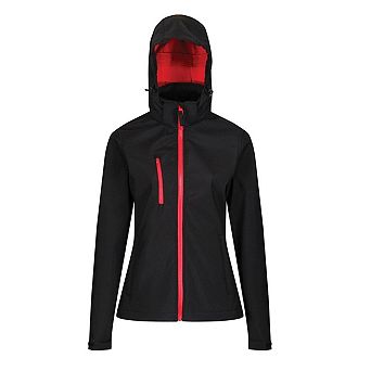 Regatta Womens/Ladies Venturer Hooded Soft Shell Jacket