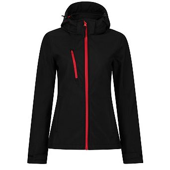 Regatta Womens/Ladies Venturer 3 Layer Hooded Soft Shell Jacket