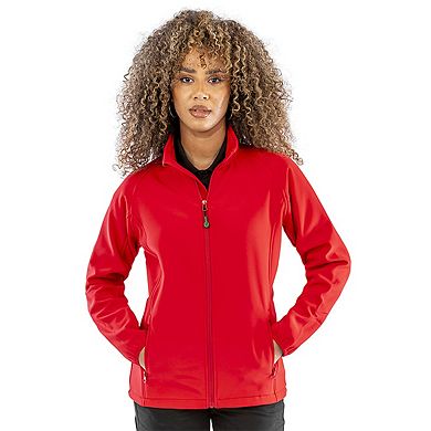 Result Genuine Womens/Ladies 2 Layer Printable Soft Shell Jacket