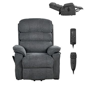 VEVOR Power Lift Recliner Chair, Dual Motor Medium with Heat and Massage, Position Adjustable