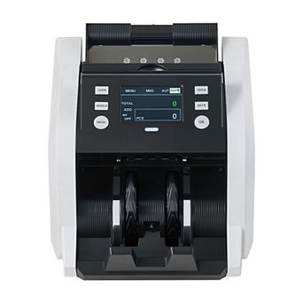 VEVOR Money Counter Machine, 1200 Notes/Minute,UV/MG/IR/DD/DBL/HLF/CHN Counterfeit Detection