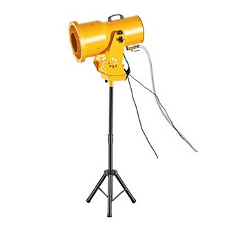 VEVOR Foam Machine, Auto Oscillation Foam Cannon Party Machine, with Fan, 3-Color LED Lights